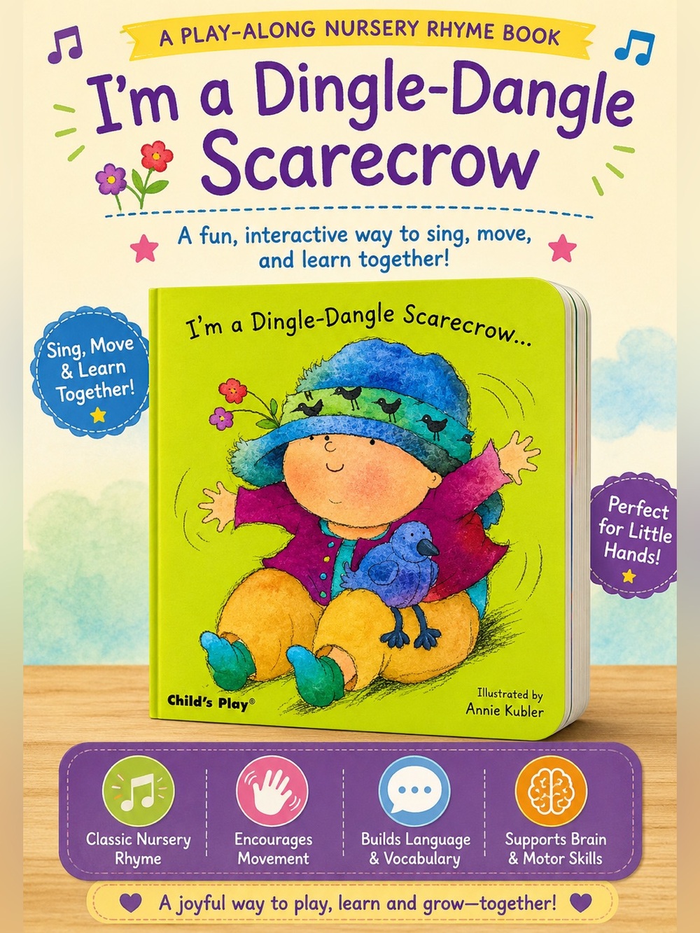 Child’s Play, “ I’m A Dingle Dangle Scarecrow “